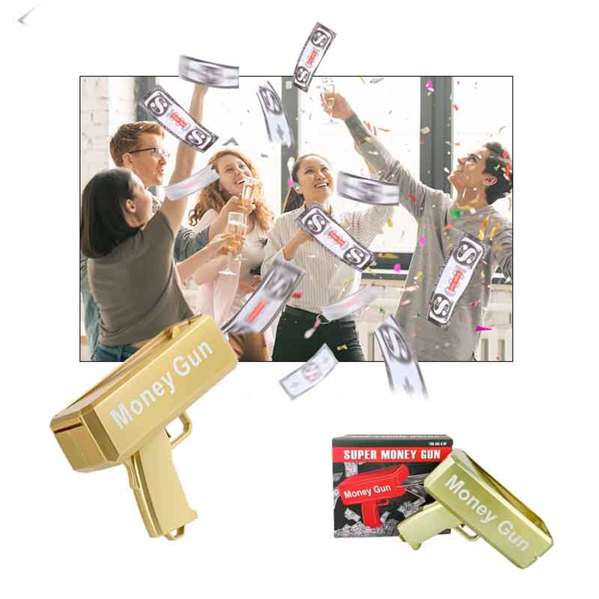 GENERICO - Dispensadora de Billetes Eléctrica para Fiestas y Eventos