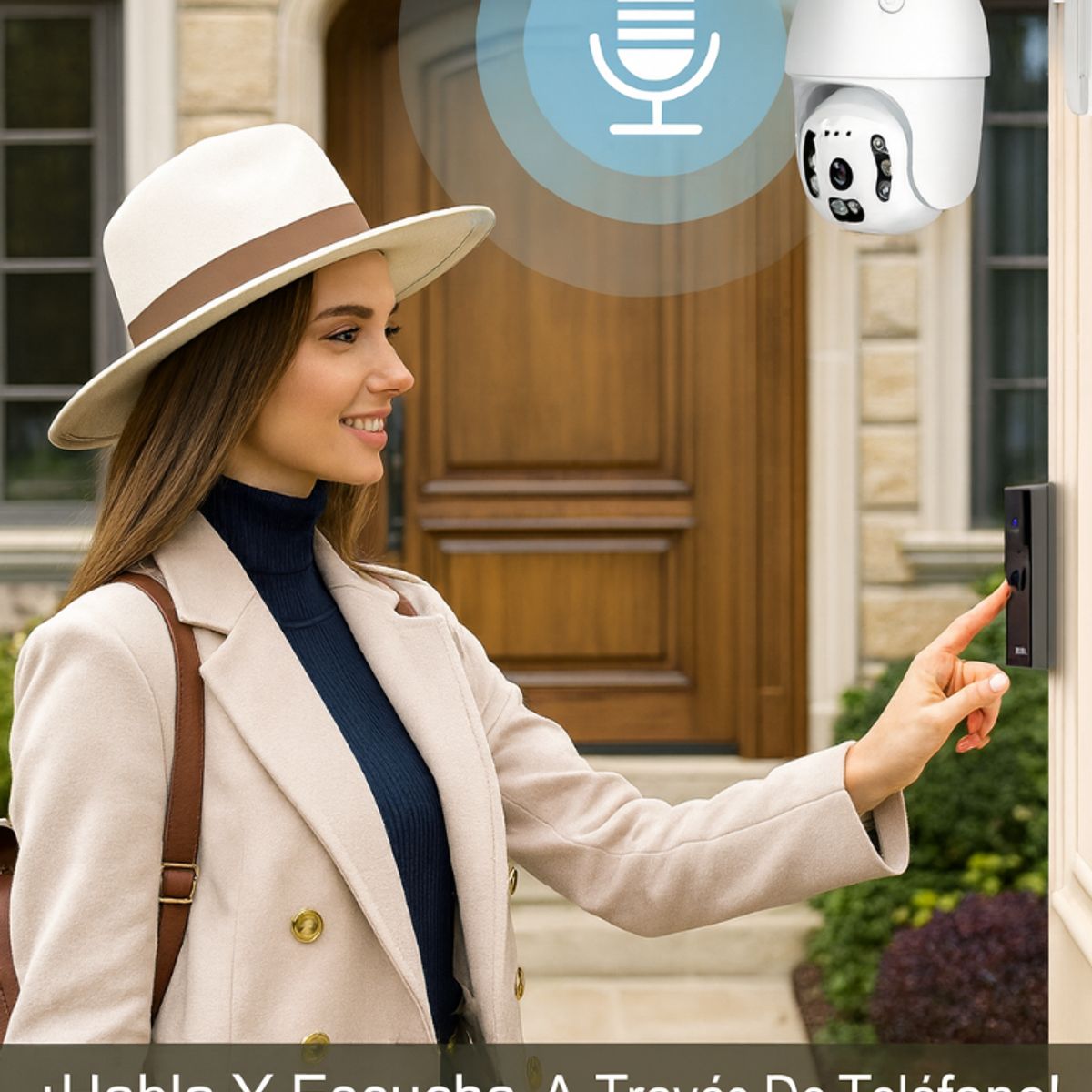 SEISA - CÁMARA DE SEGURIDAD PANORÁMICA CON SENSOR IP WIFI PARA EL HOGAR VIGILANCIA DETECCIÓN DE MOVIMIENTO