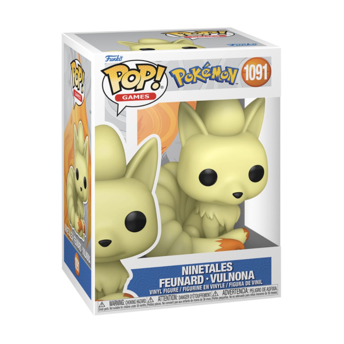 FUNKO - Ninetales Funko Pop 1091 Pokemon