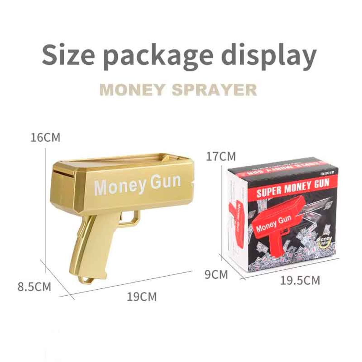 GENERICO - Pistola Lanzabilletes Automática