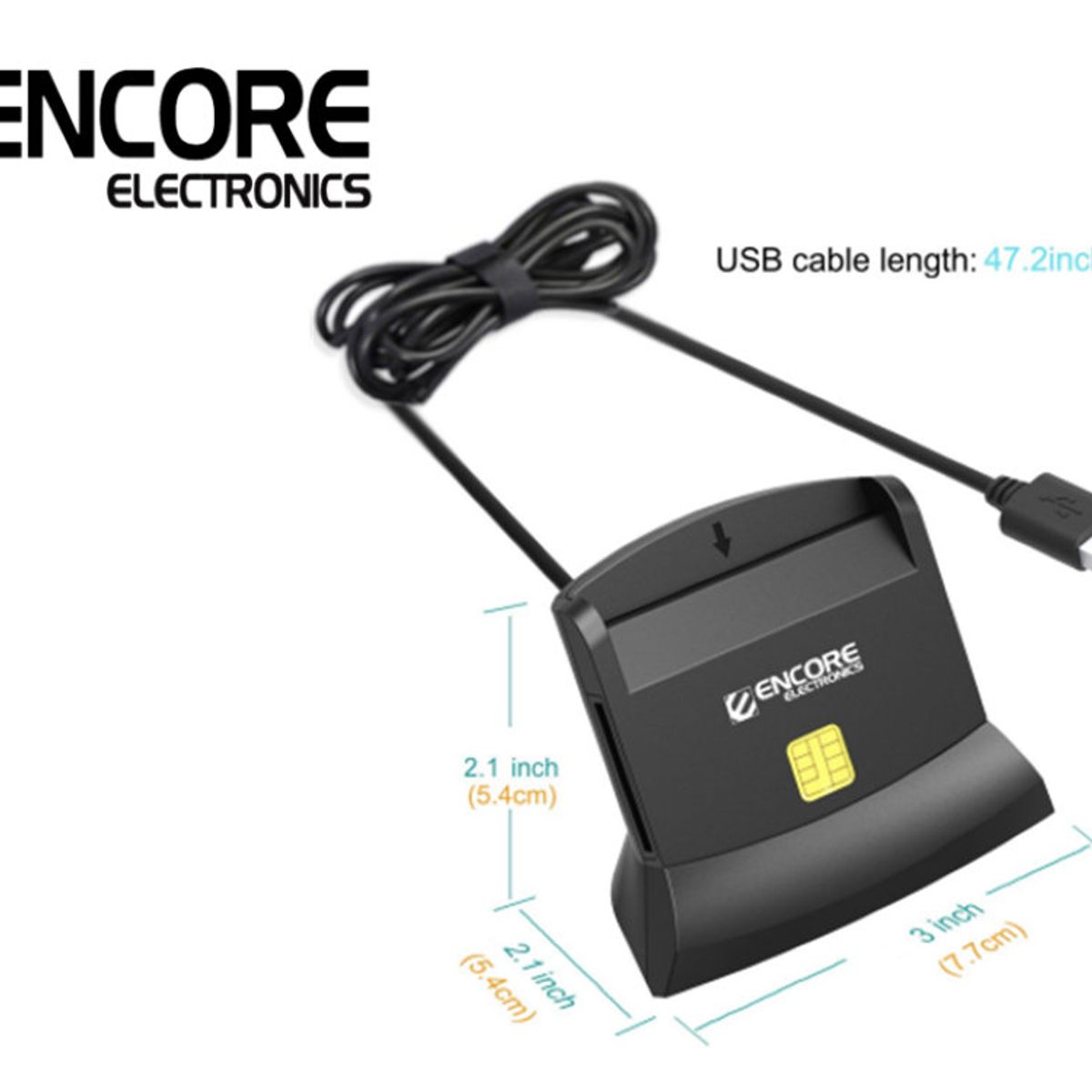 GENERICO - Lector DNI Electrónico Encore ENUCR-SM02-SD