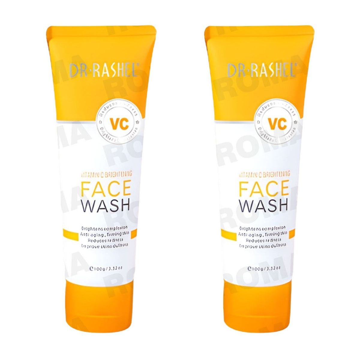 GENERICO - PACK 2 LIMPIADOR FACIAL VITAMINA C 100G DR RASHEL