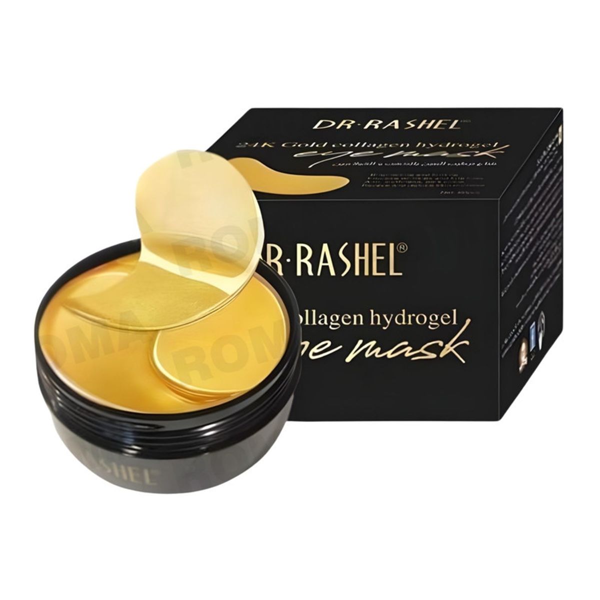 GENERICO - MASCARILLA PARA OJOS 24K GOLD COLÁGENO 60 PZS DR RASHEL