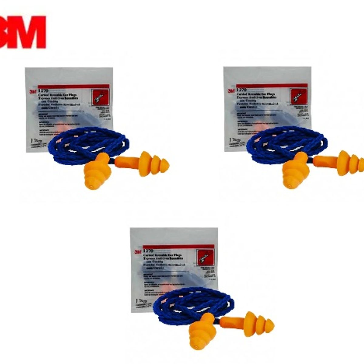 3M - TAPON AUDITIVO 3M 1270 x 3 unidades