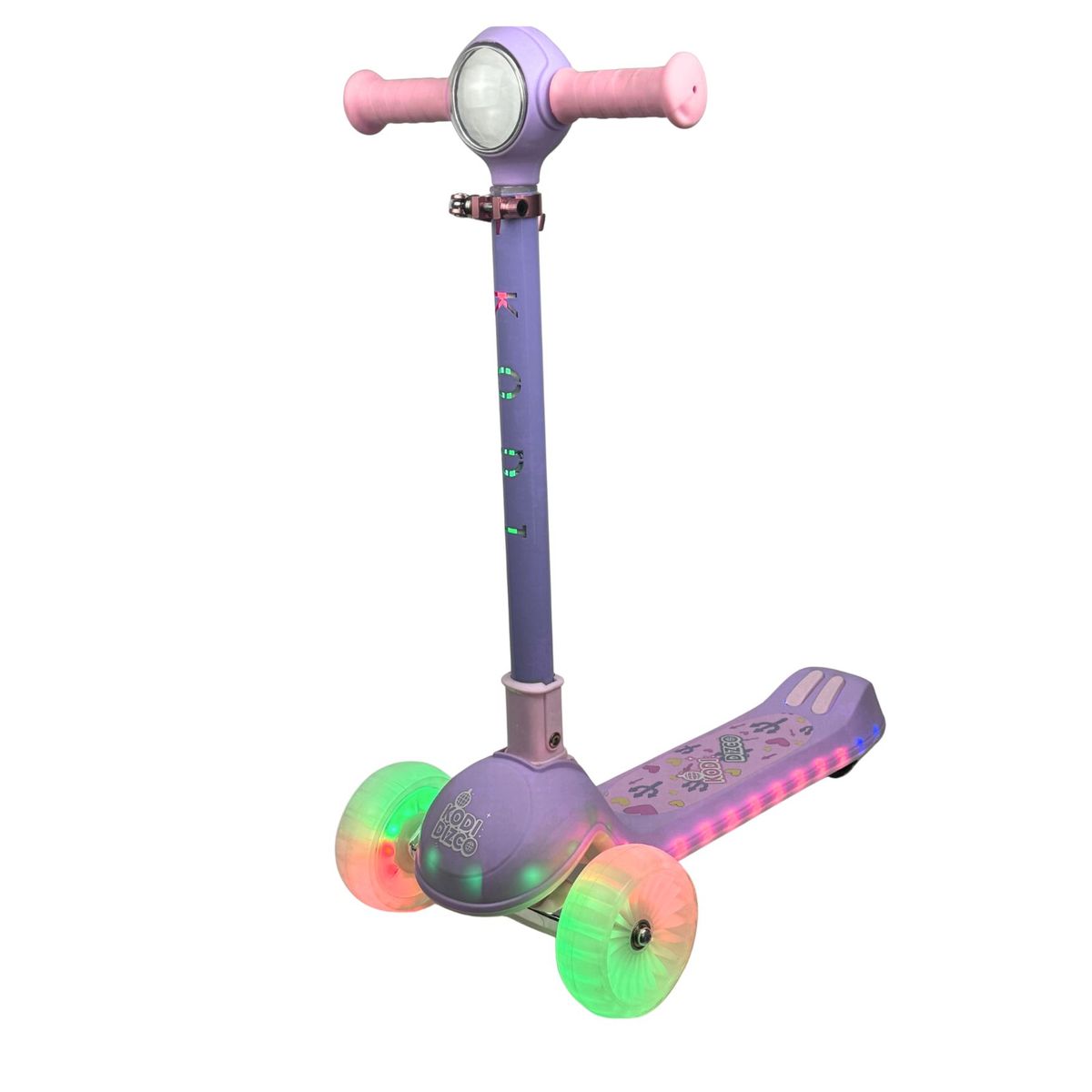 GENERICO - SCOOTER PARA NIÑAS INFANTIL KODI DIZCO LILA