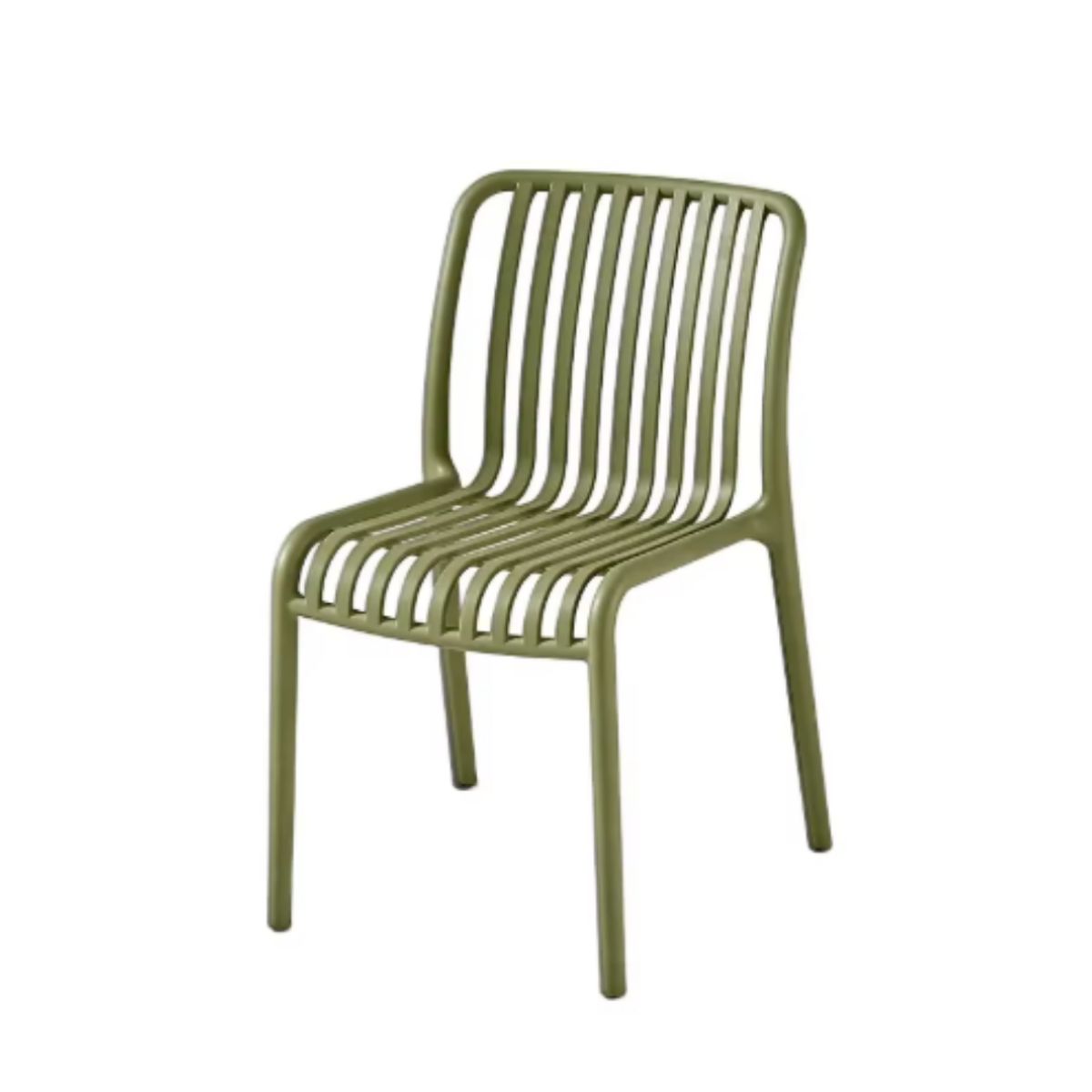 PET MOOD - Silla Plástica Moderna Para Comedor o Terraza Color Verde