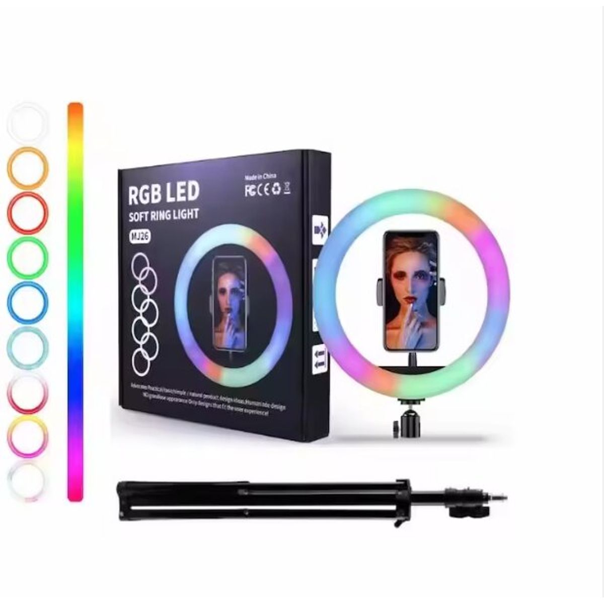 GENERICO - Aro de Luz LED RGB suave MJ26