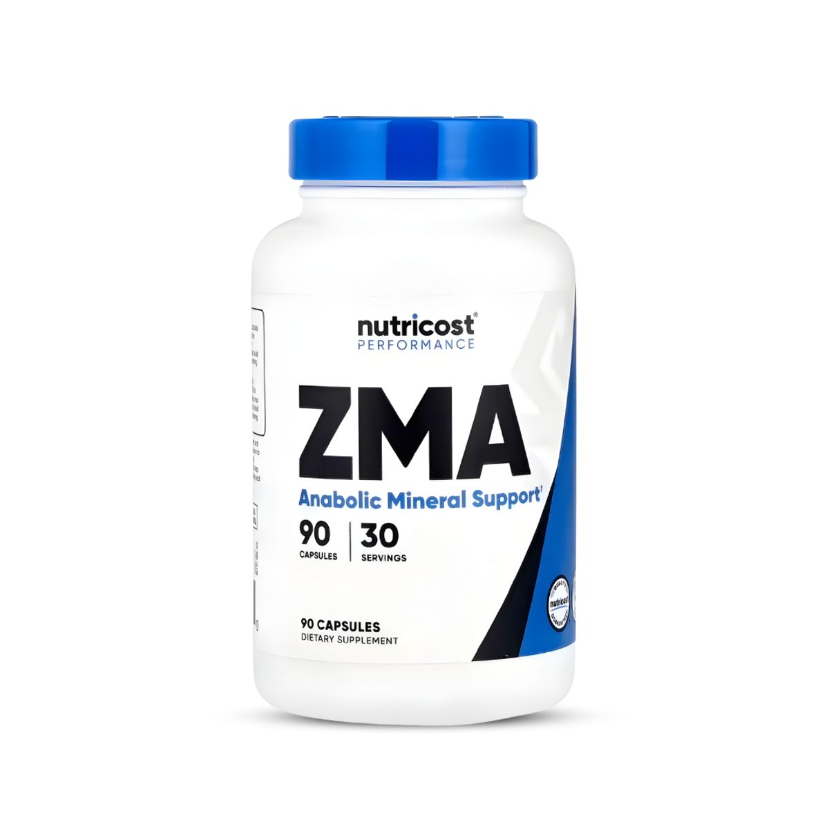NUTRICOST - ZMA Nutricost 90 capsulas - Zinc / Magnesio / Vitamina B6 / Zinc Monometionina Aspartato