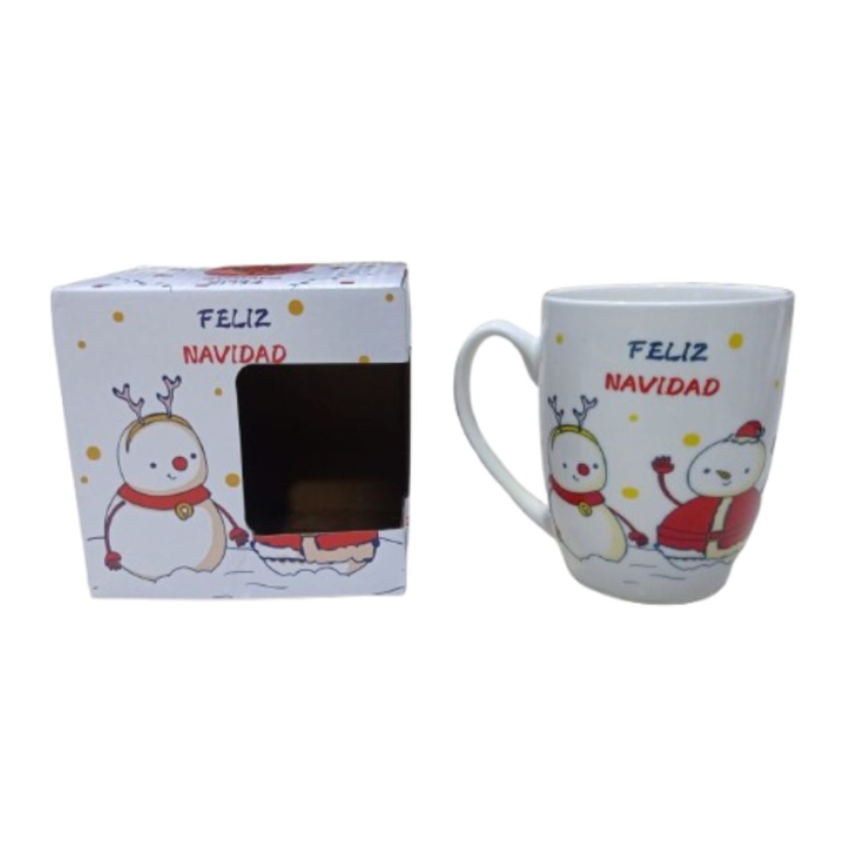 GENERICO - TAZA CON DISEÑO NAVIDEÑO
