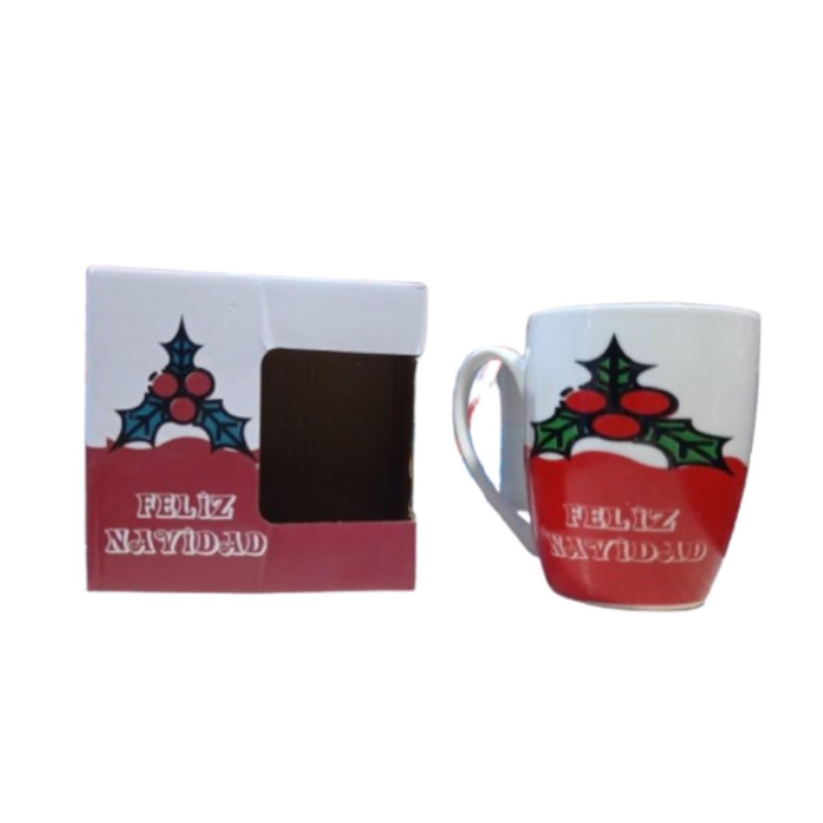 GENERICO - TAZA CON DISEÑO NAVIDEÑO