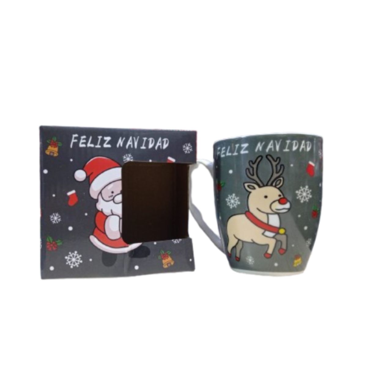 GENERICO - TAZA CON DISEÑO NAVIDEÑO