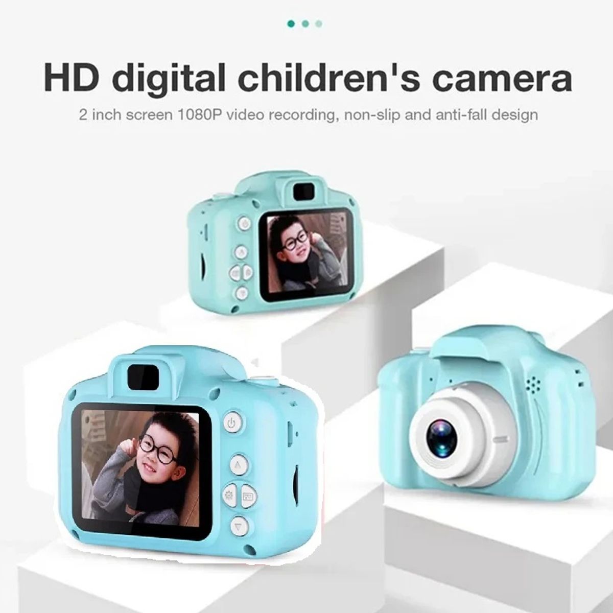 GENERICO - Mini Cámara Digital Niños Juegos Videos Cámara Regalo Navidad Genieka