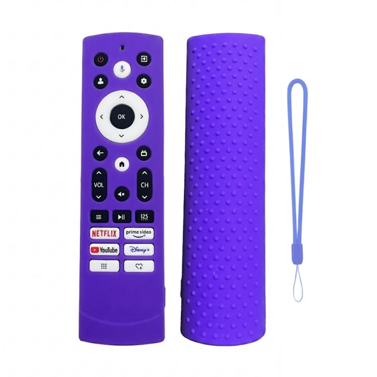 CASE - Funda protector para Control Hisense smart morado