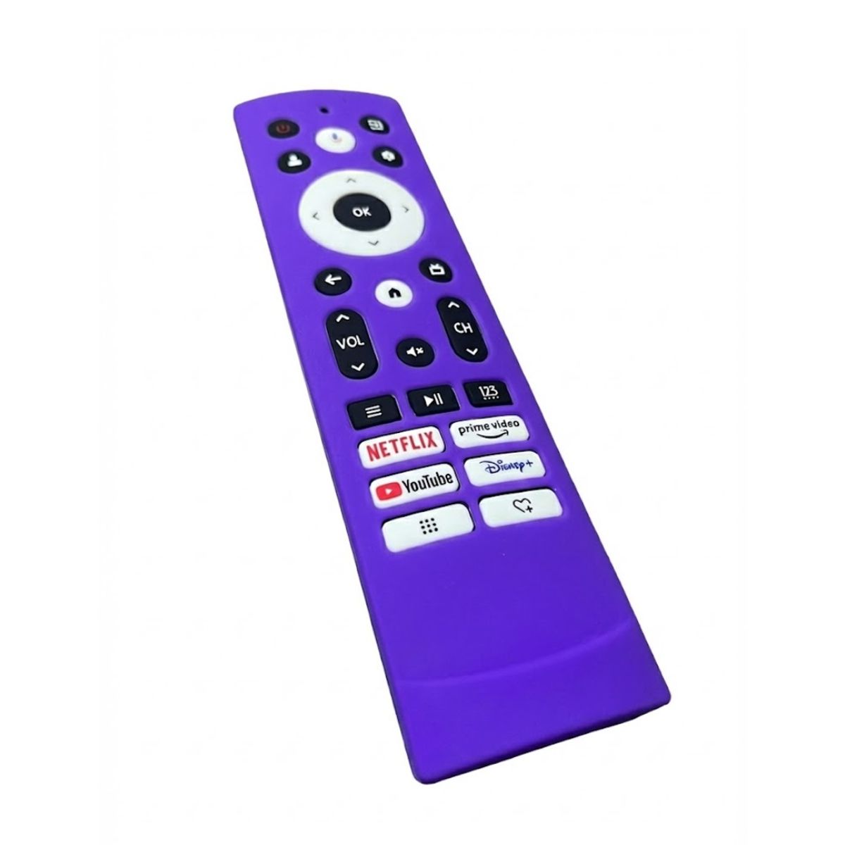 CASE - Funda protector para Control Hisense smart morado