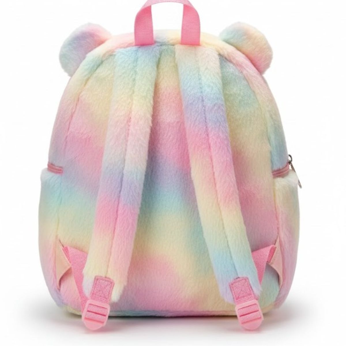 GENERICO - Mini Mochila Kawaii Peluche Suave Polar Niños Escolar