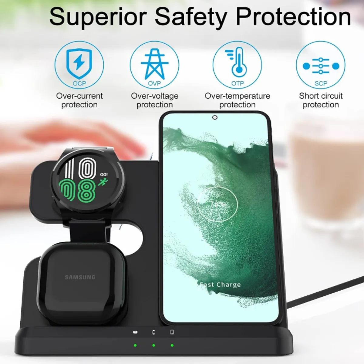 GENERICO - CARGADOR INALÁMBRICO PRIME