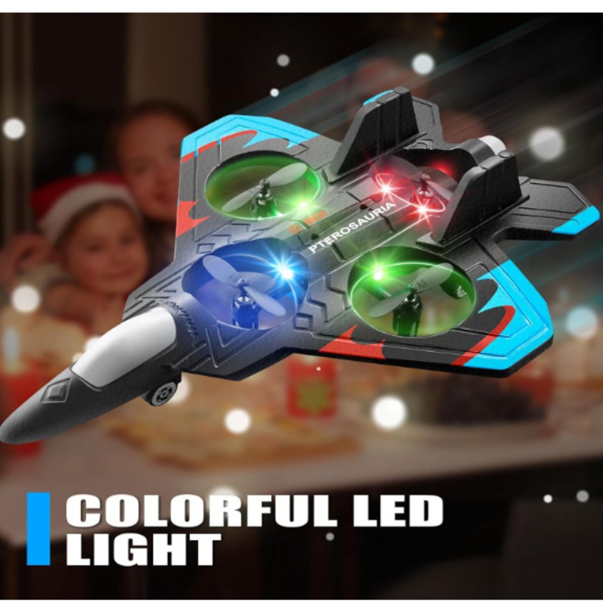 GENERICO - Avion de Combate a Control remoto Bateria recargable USB Mini Dron Modelo Avion de Guerra