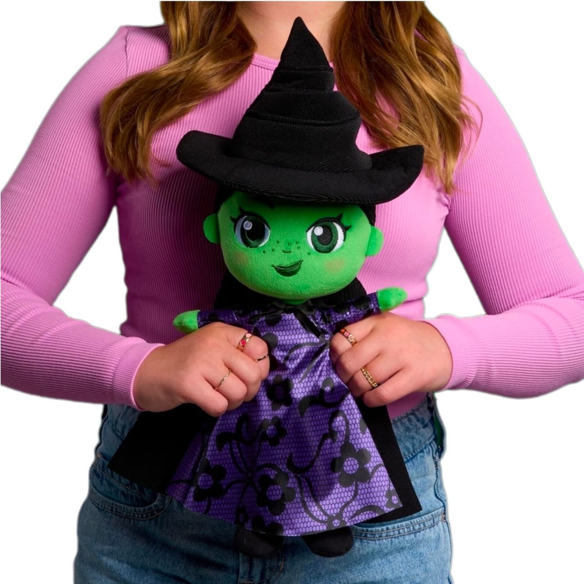 JUST PLAY - ELPHABA Muñeca de Felpa - WICKED POR SIEMPRE