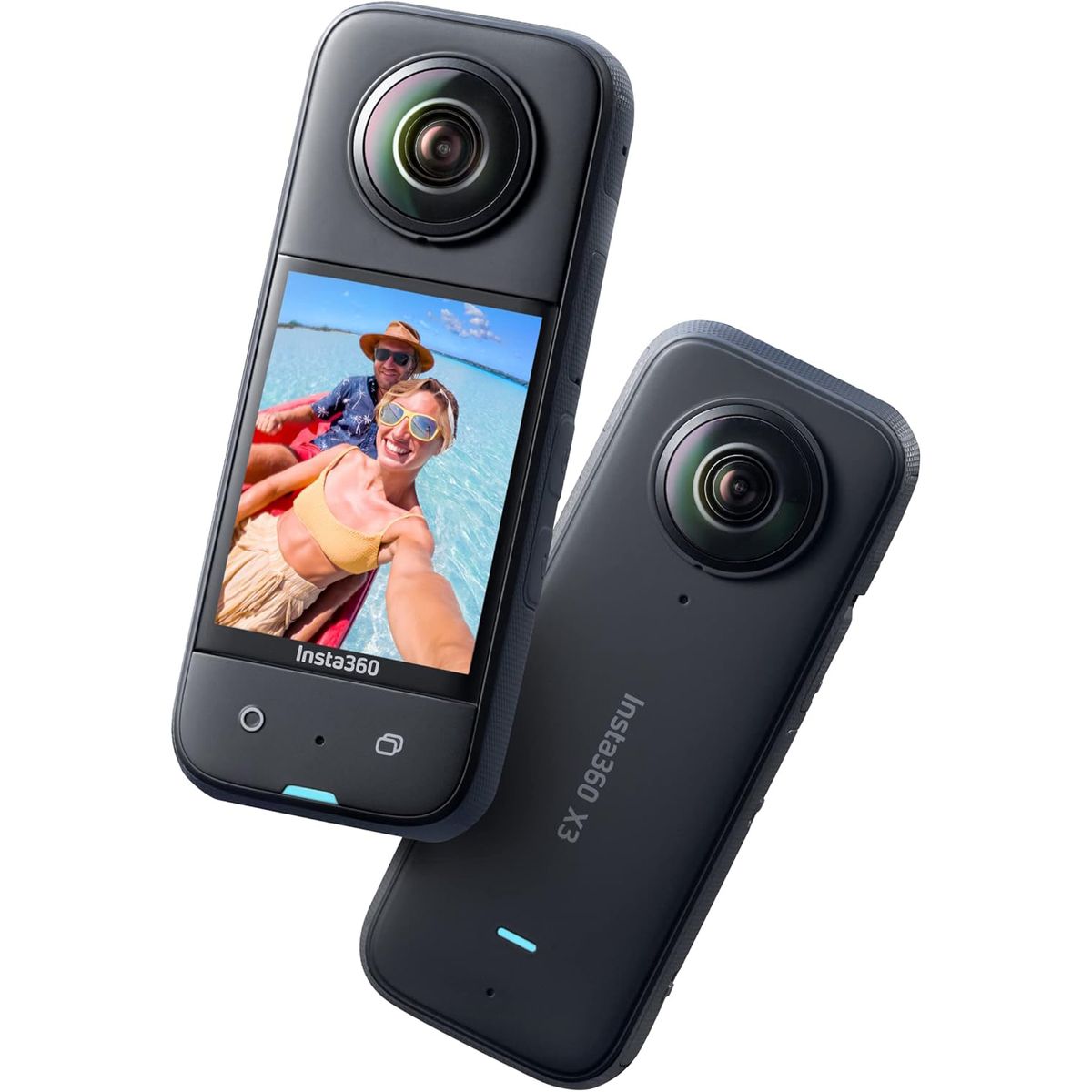 INSTA360 - Insta360 X3 Cámara de acción 360 Resistente al Agua - Reacondicionado