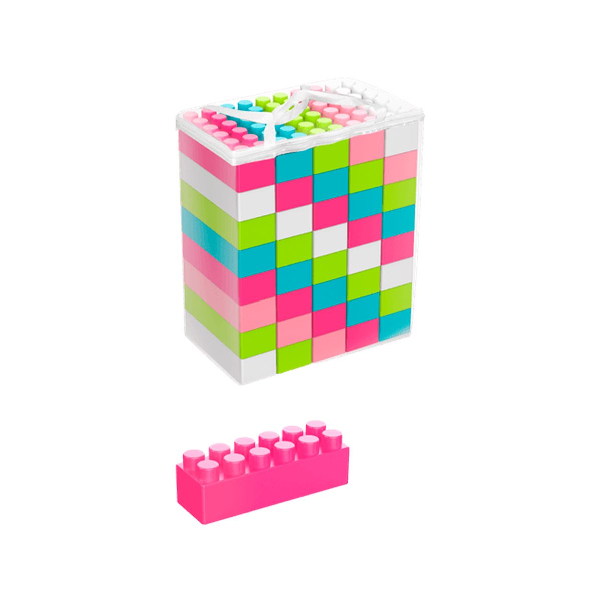 GENERICO - Set de mega bloques de 40 piezas