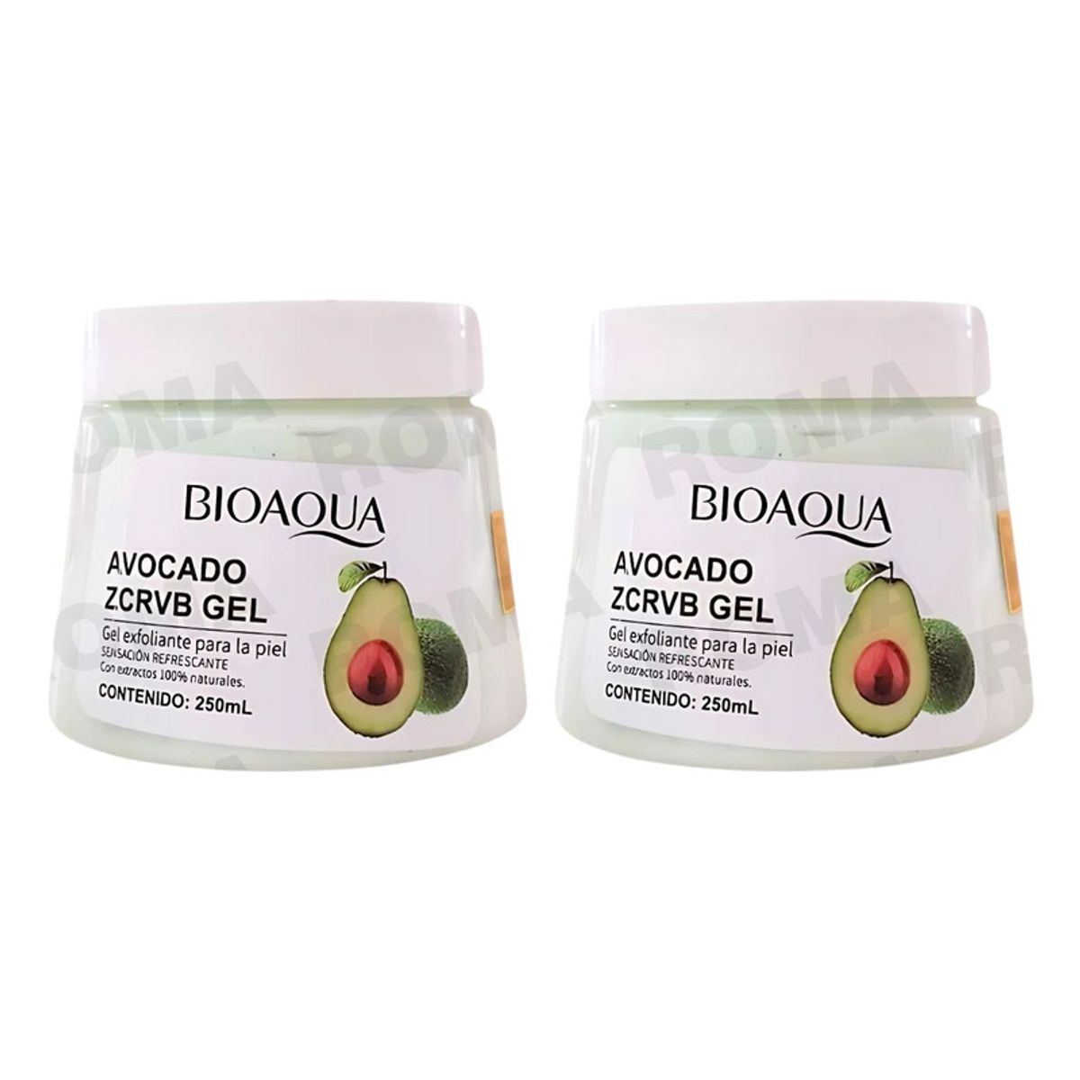 BIOAQUA - PACK 2 EXFOLIANTE EN GEL DE PALTA 250ML BIOAQUA