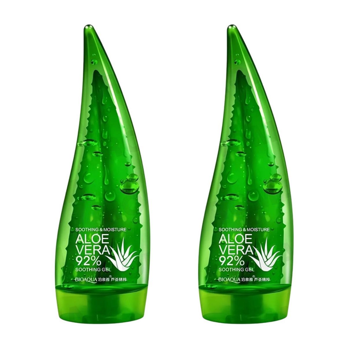 BIOAQUA - PACK 2 GEL FACIAL ALOE VERA 160G BIOAQUA