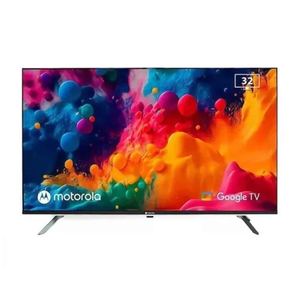 MOTOROLA - Televisor Motorola 32 Smart Google TV con Bluetooth MOT32HLE11