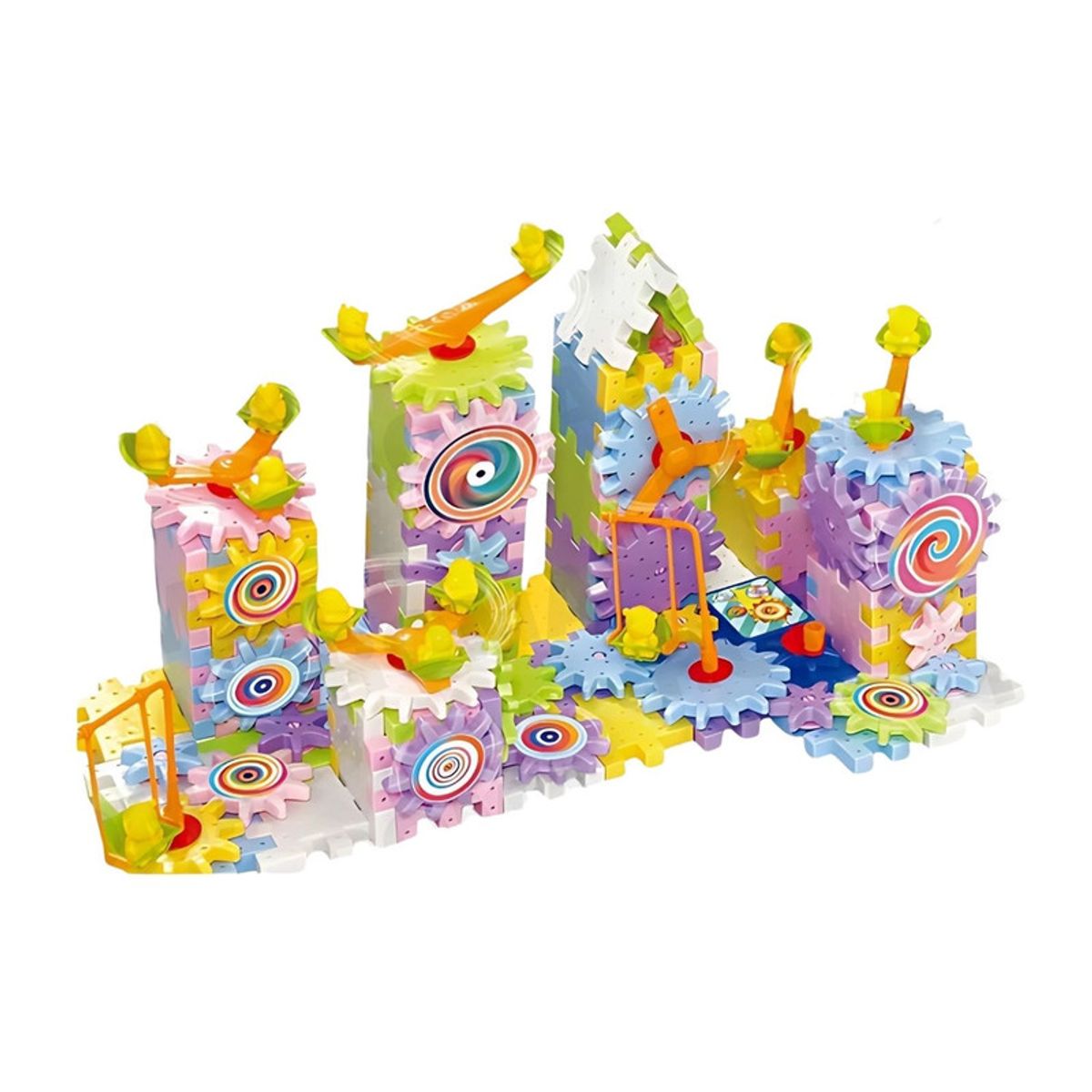 GENERICO - BLOQUE CONSTRUCCIÓN ENGRANAJE 166 PIEZAS JUEGO DIDÁCTICO