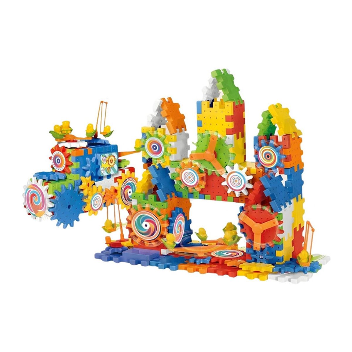 GENERICO - BLOQUE CONSTRUCCIÓN ENGRANAJE 249 PIEZAS JUEGO DIDÁCTICO
