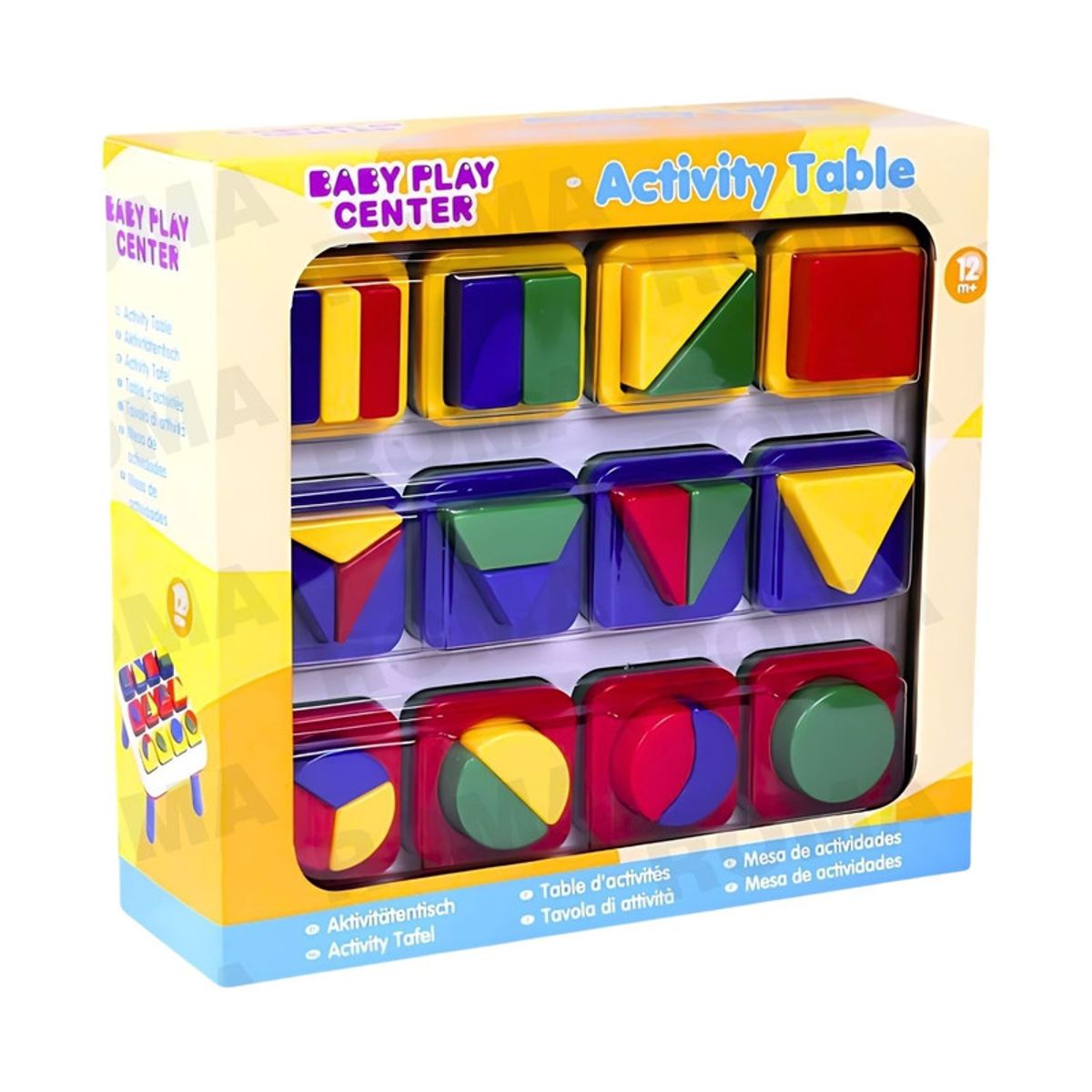 GENERICO - MESA DE APRENDIZAJE DE FORMAS Y COLORES