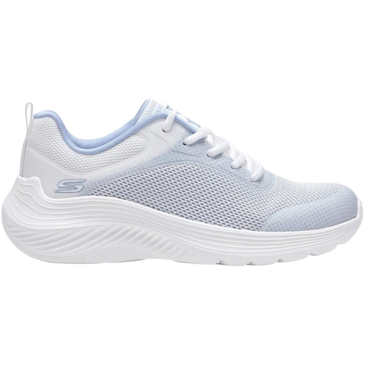 SKECHERS - Zapatilla Skechers Bobs Squad Waves-Open Water 117681LTGY para Mujer