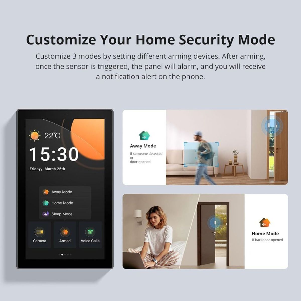 SONOFF - Panel De Control Inteligente Sonoff Nspanel Pro Gris Oscuro Wifi Alexa