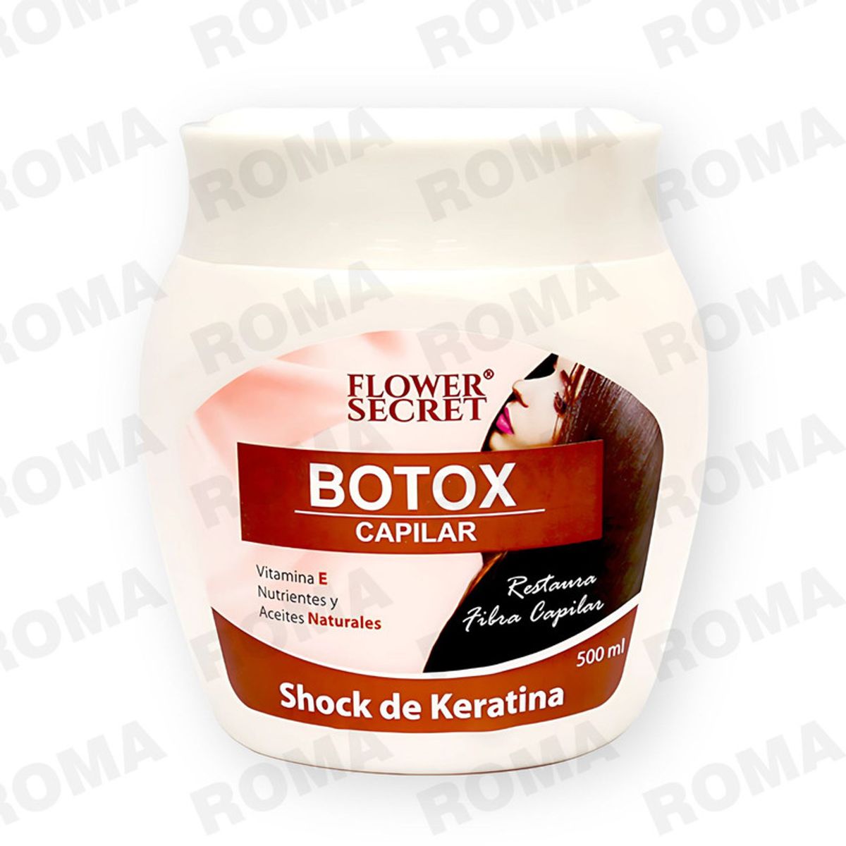 BIOAQUA - BOTOX CAPILAR SHOCK DE KERATINA FLOWER SECRET 500ML