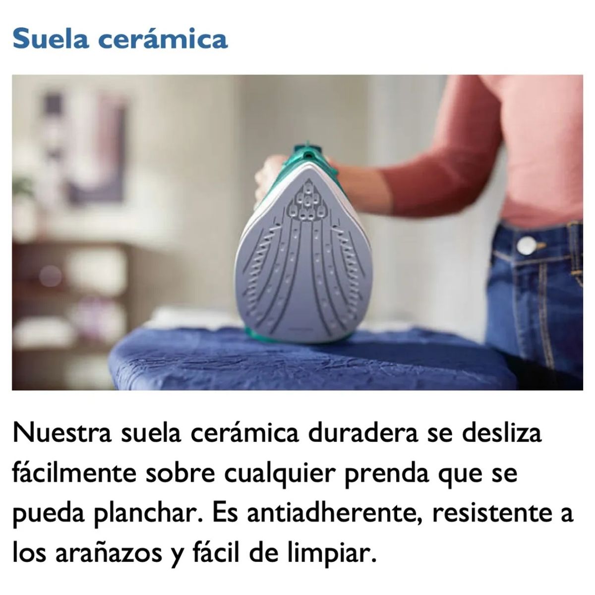 PHILIPS - Plancha A Vapor Philips 2400w Suela Ceramica Y Auto-apagado