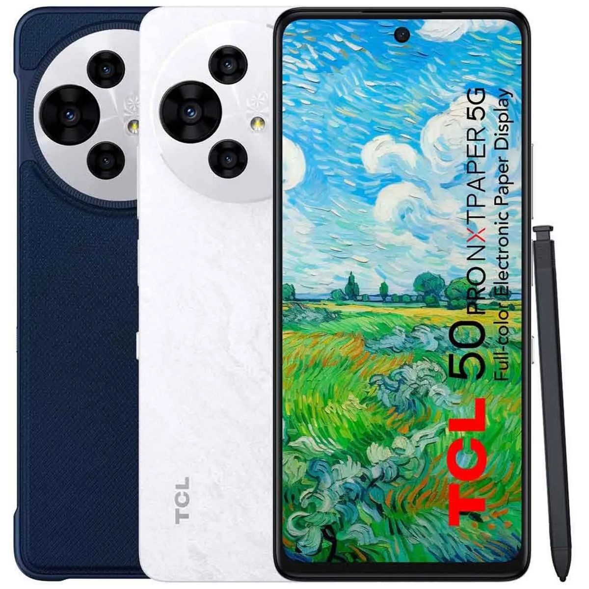 TCL - CELULAR TCL 50 PRO NXTPAPER 6.78" 8GB 512GB 108 MP + 8 MP + 2 MP Blanco C+P