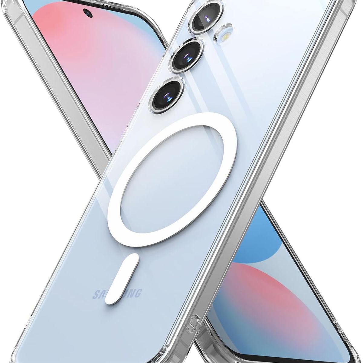 RINGKE - Case Galaxy S24 FE Ringke Fusion Transparente Magsafe