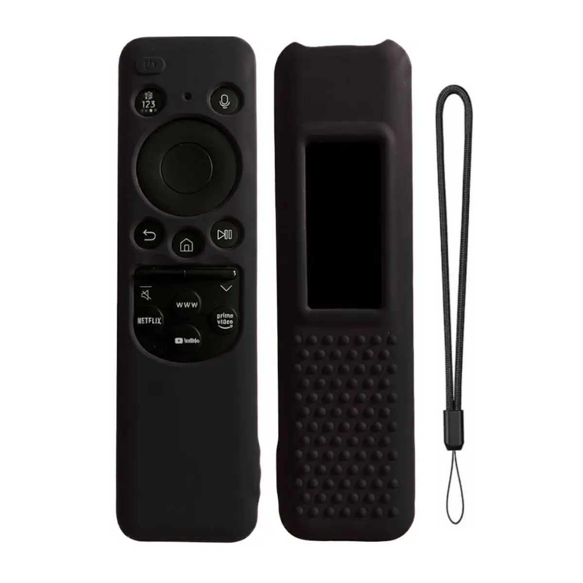 CASE - Funda protector para Control Samsung solar 2025 Negro