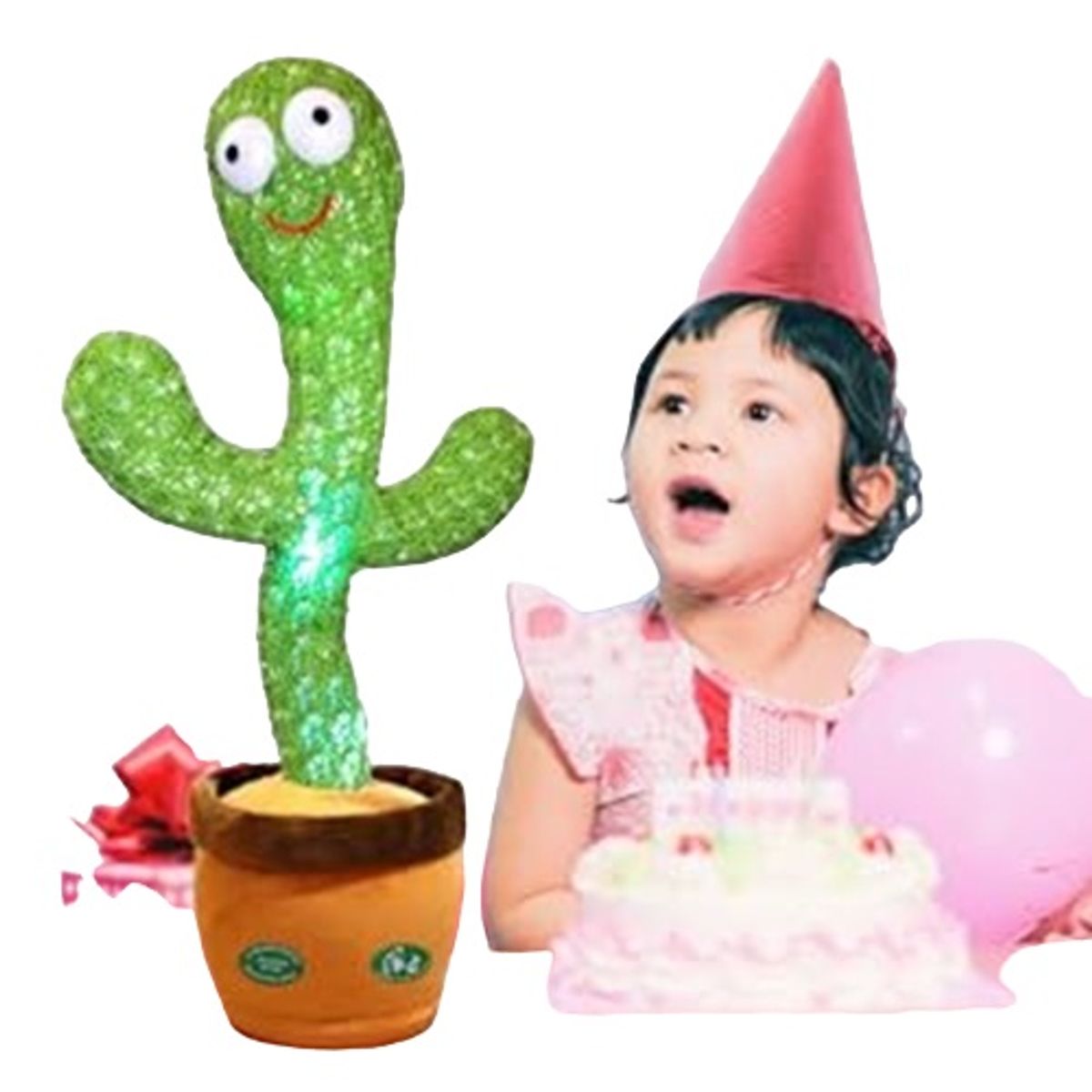 GENERICO - Cactus Bailarín Grabación Imitación Idiomas Navidad Niño Genieka