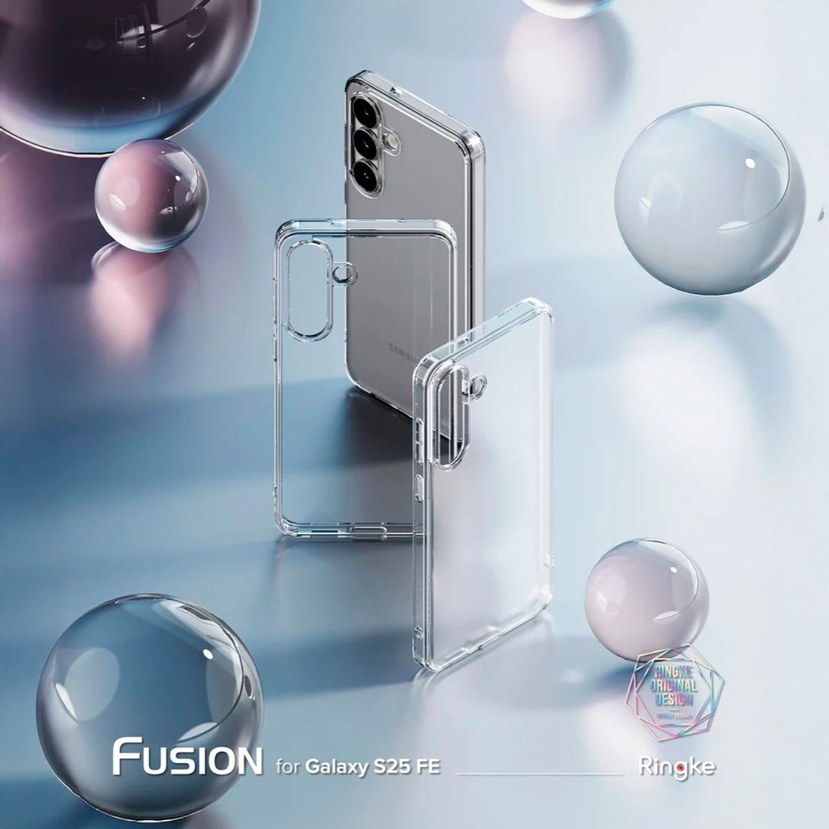 RINGKE - Case Galaxy S25 FE Ringke Fusion Transparente
