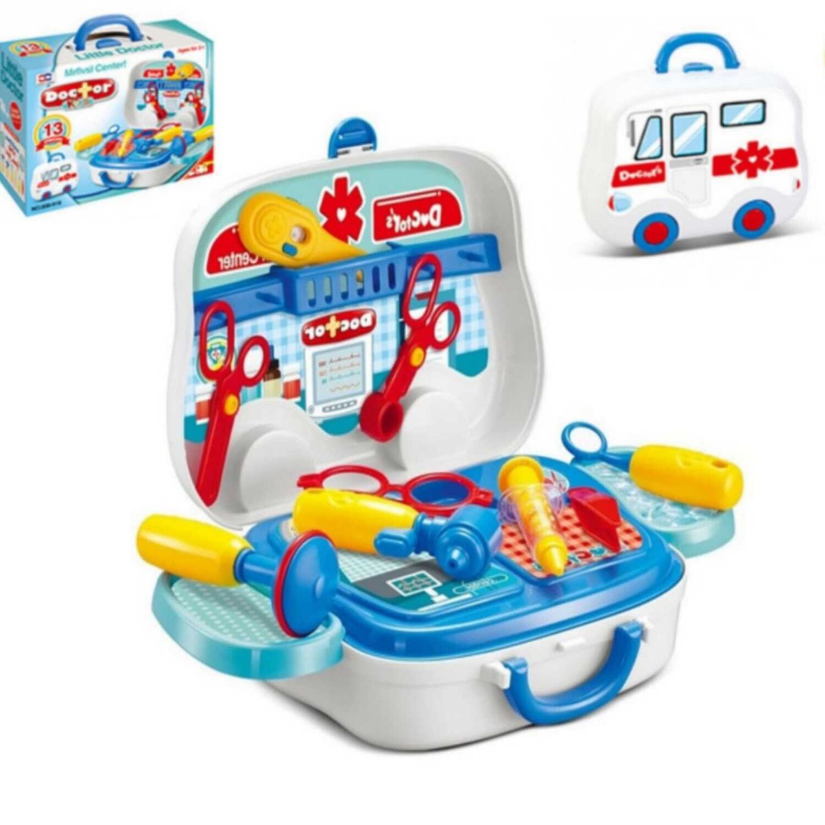 GENERICO - Set de Doctor Infantil en Maletín 2 en 1