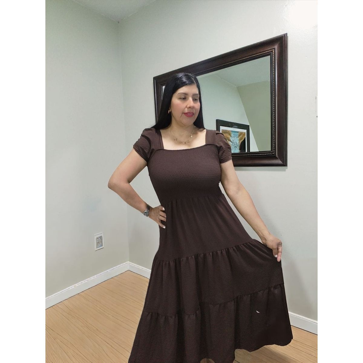 GENERICO - Vestido Largo Casual Mujer