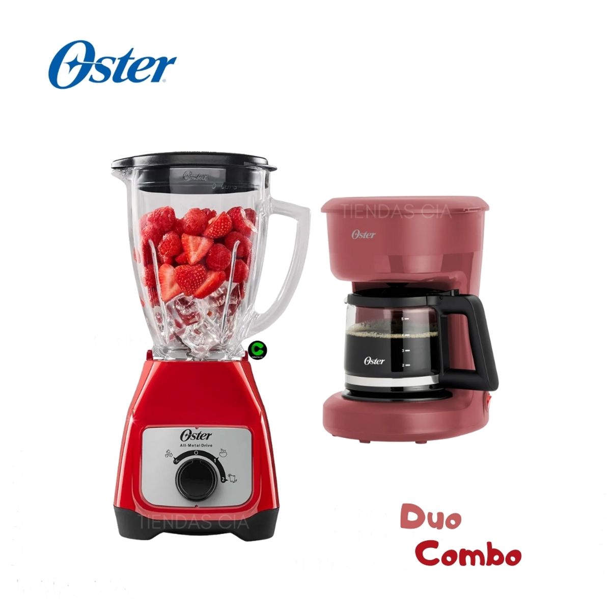 OSTER - Combo Oster Licuadora y Cafetera BVSTDCS51R
