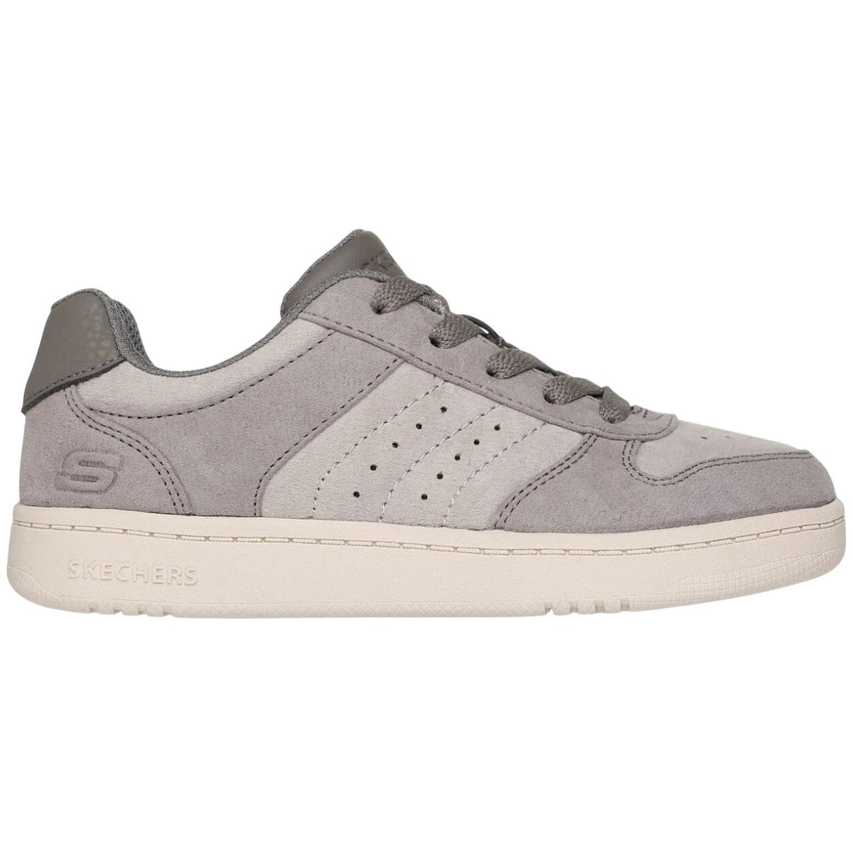 SKECHERS - Zapatilla Skechers Quick Street-Retro Smooth 418024L/TPE Gris  Niños