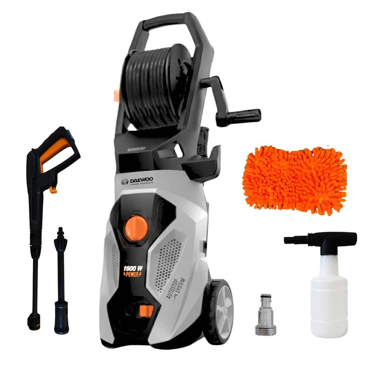 DAEWOO - HIDROLAVADORA ALTA PRESION 1885 PSI 1600W DAX130 DAEWOO