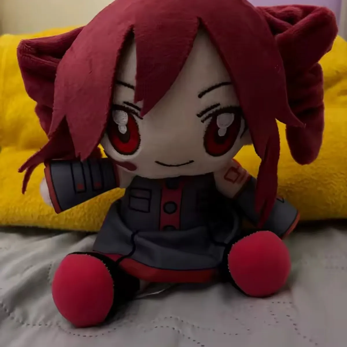 GENERICO - Peluche Kasane Teto peluche de 23 cm muñeca suave peluches figura Anime Cosplay dibujos animados