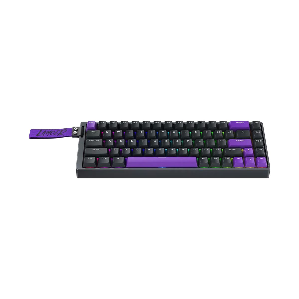 MACHENIKE - Teclado Gamer Machenike Lancer 68 Pro Wired Magnetic Switch Grey