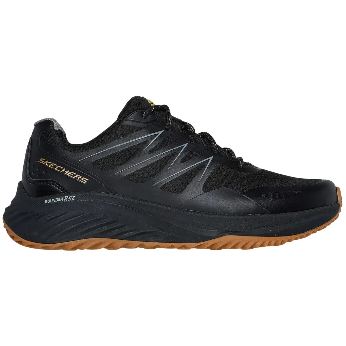 SKECHERS - Zapatilla Skechers Go Run Elevate 20-Fluid Motion 232781BKGD Negro para Hombre