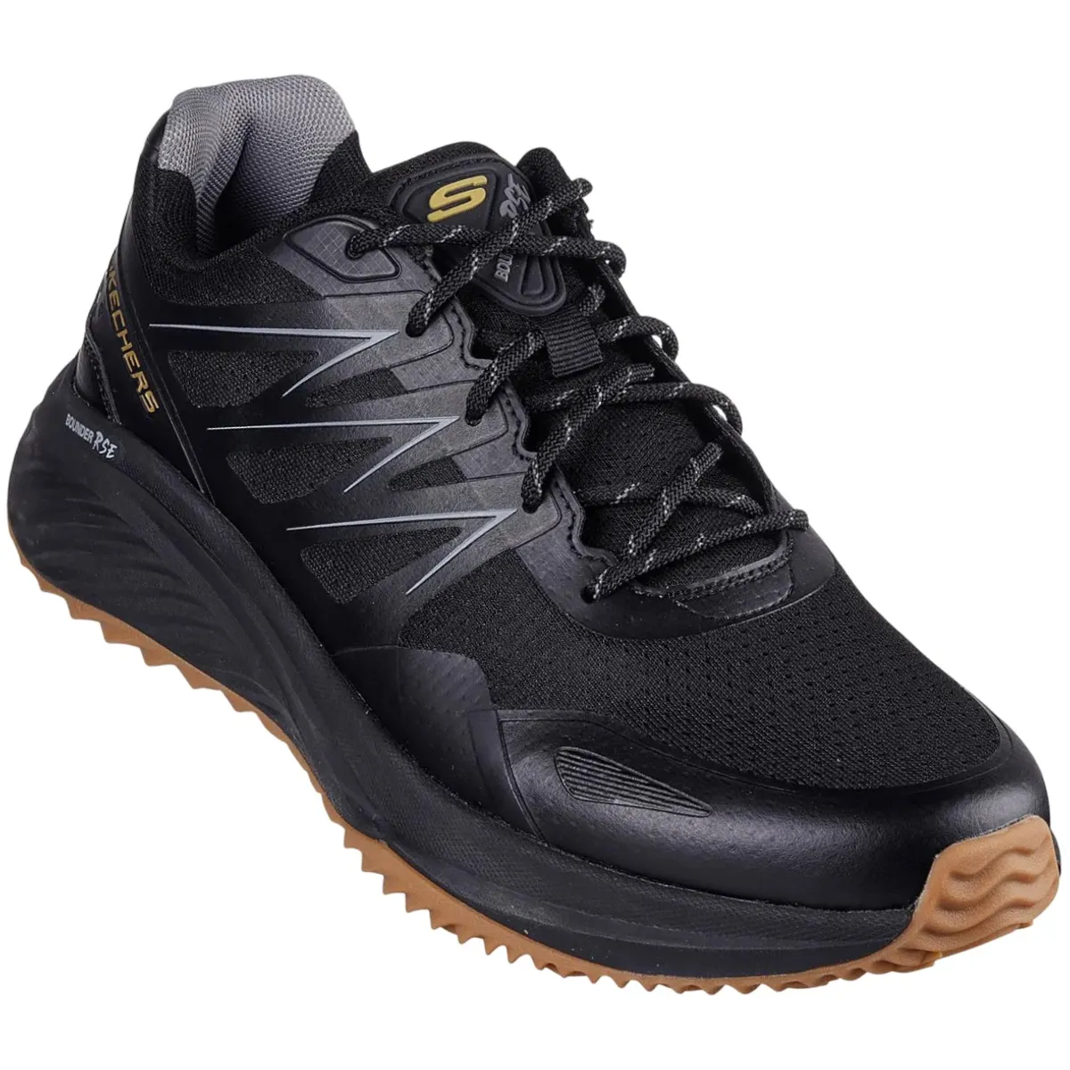 SKECHERS - Zapatilla Skechers Go Run Elevate 20-Fluid Motion 232781BKGD Negro para Hombre
