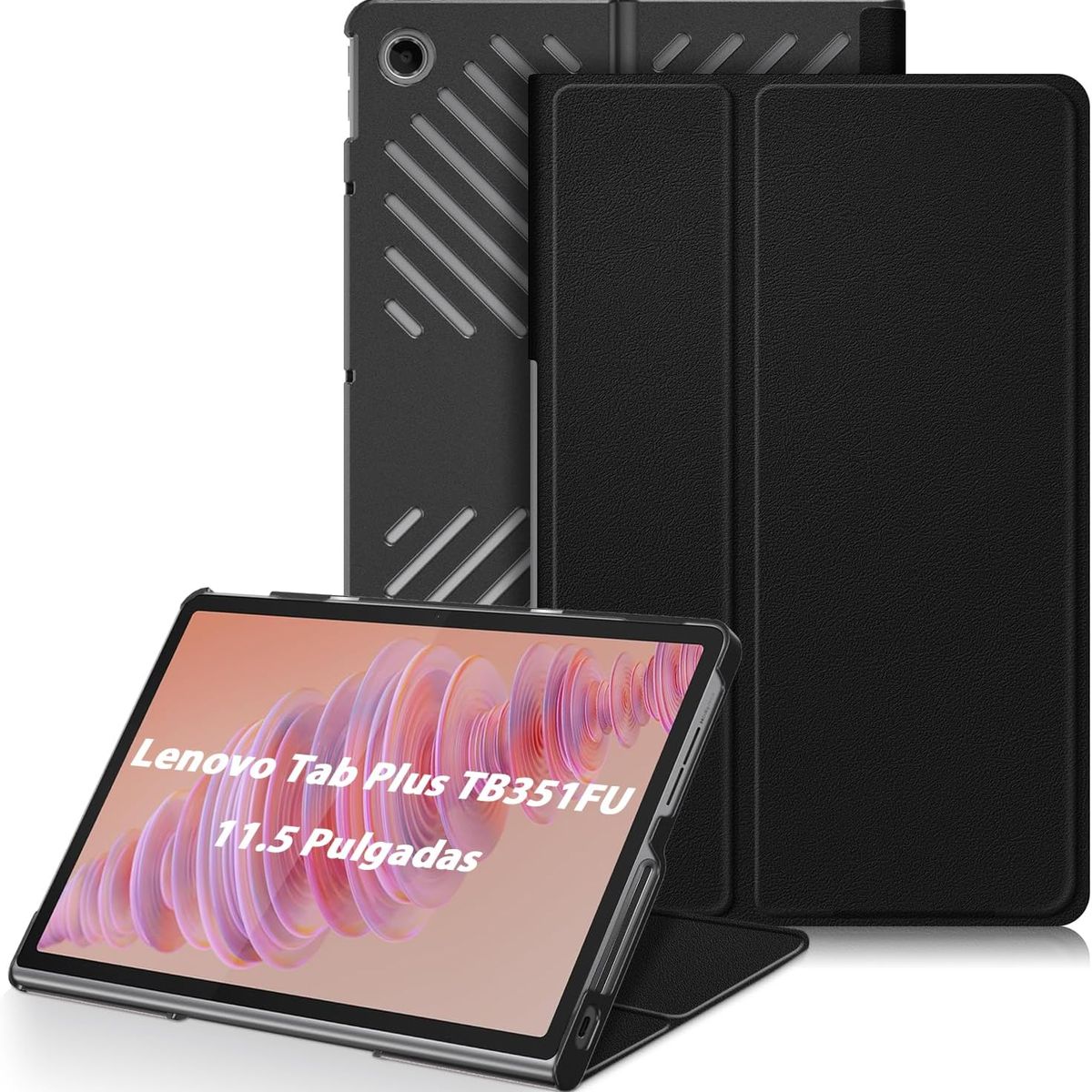 GENERICO - Funda Case imantado para Tablet Lenovo Tab Plus 11.5 " 2024 - Negro