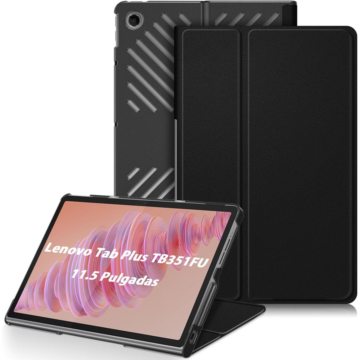 GENERICO - Funda Case imantado para Tablet Lenovo Tab Plus 11.5 " 2024 - Negro